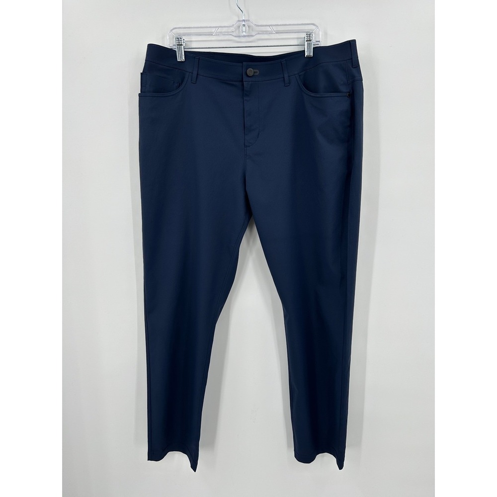 Public Rec Men Navy Workday Pants 38x32 Workwear‎ Office Performance Trousers